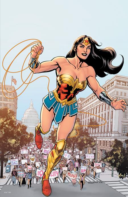 WONDER WOMAN #799 1:50 YANICK PAQUETTE FOIL