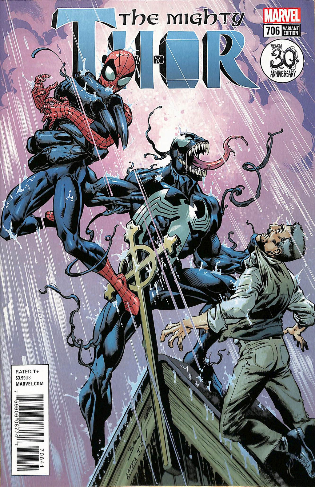 MIGHTY THOR #706 VENOM 30TH ANNIVERSARY VARIANT– The Comic Mint