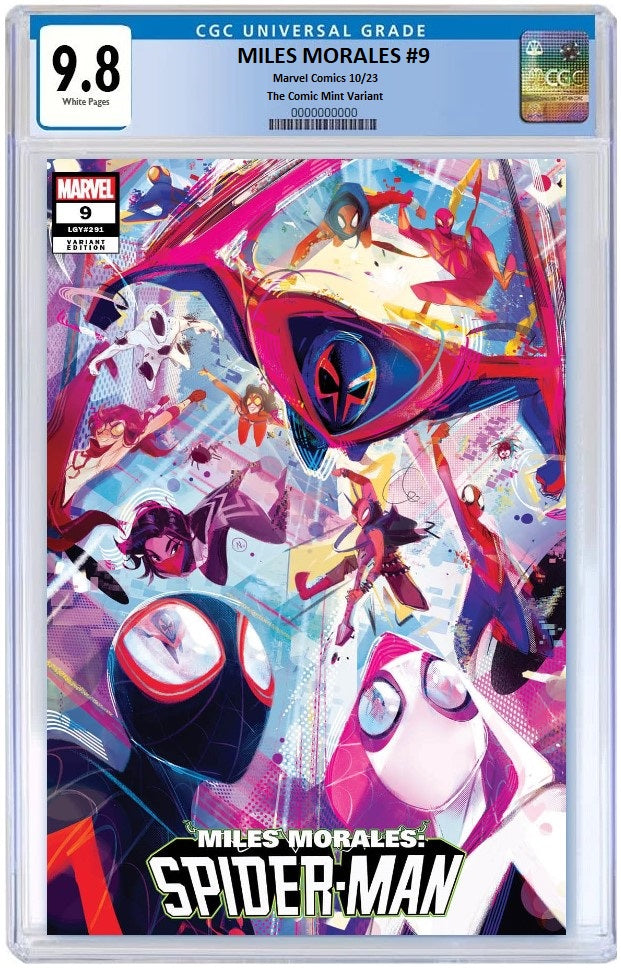 MILES MORALES 9 NICOLETTA BALDARI SPIDER-VERSE VARIANT– The Comic Mint