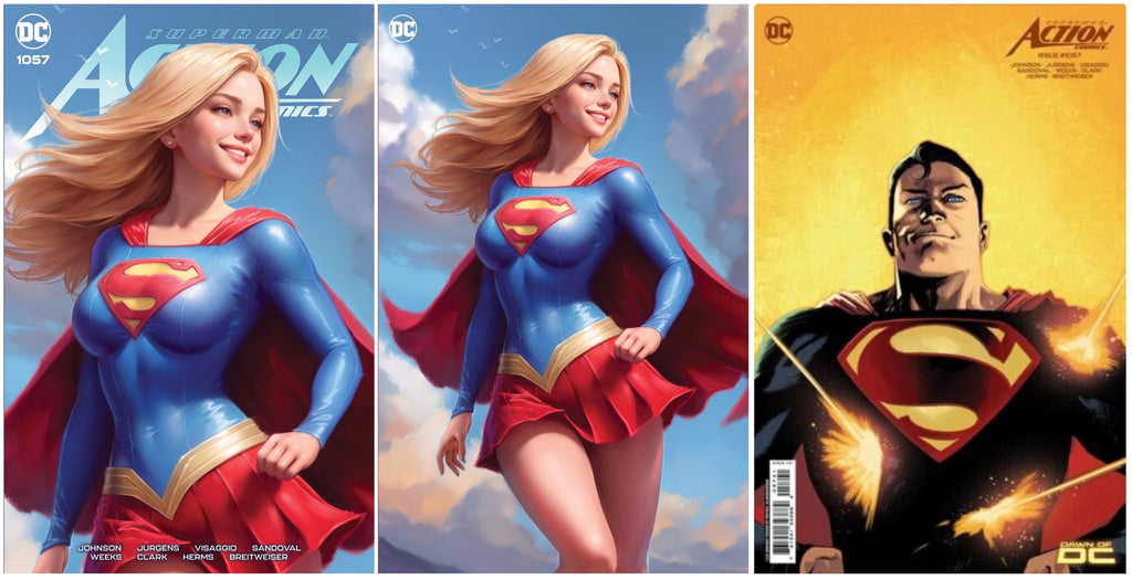 ACTION COMICS 1057 SUPERGIRL WILL JACK VARIANTS– The Comic Mint