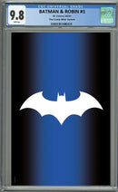 BATMAN AND ROBIN 1 NYCC LOGO FOIL