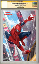 ULTIMATE SPIDER-MAN 1 INHYUK LEE BLACK AND RED SUIT VIRGIN FOURTH PRINT HOMAGE VARIANT