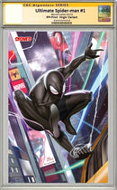 ULTIMATE SPIDER-MAN 1 INHYUK LEE BLACK AND RED SUIT VIRGIN FOURTH PRINT HOMAGE VARIANT