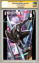 ULTIMATE SPIDER-MAN 1 INHYUK LEE BLACK SUIT THIRD PRINT HOMAGE VARIANT