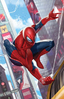 ULTIMATE SPIDER-MAN 1 INHYUK LEE BLACK AND RED SUIT VIRGIN FOURTH PRINT HOMAGE VARIANT