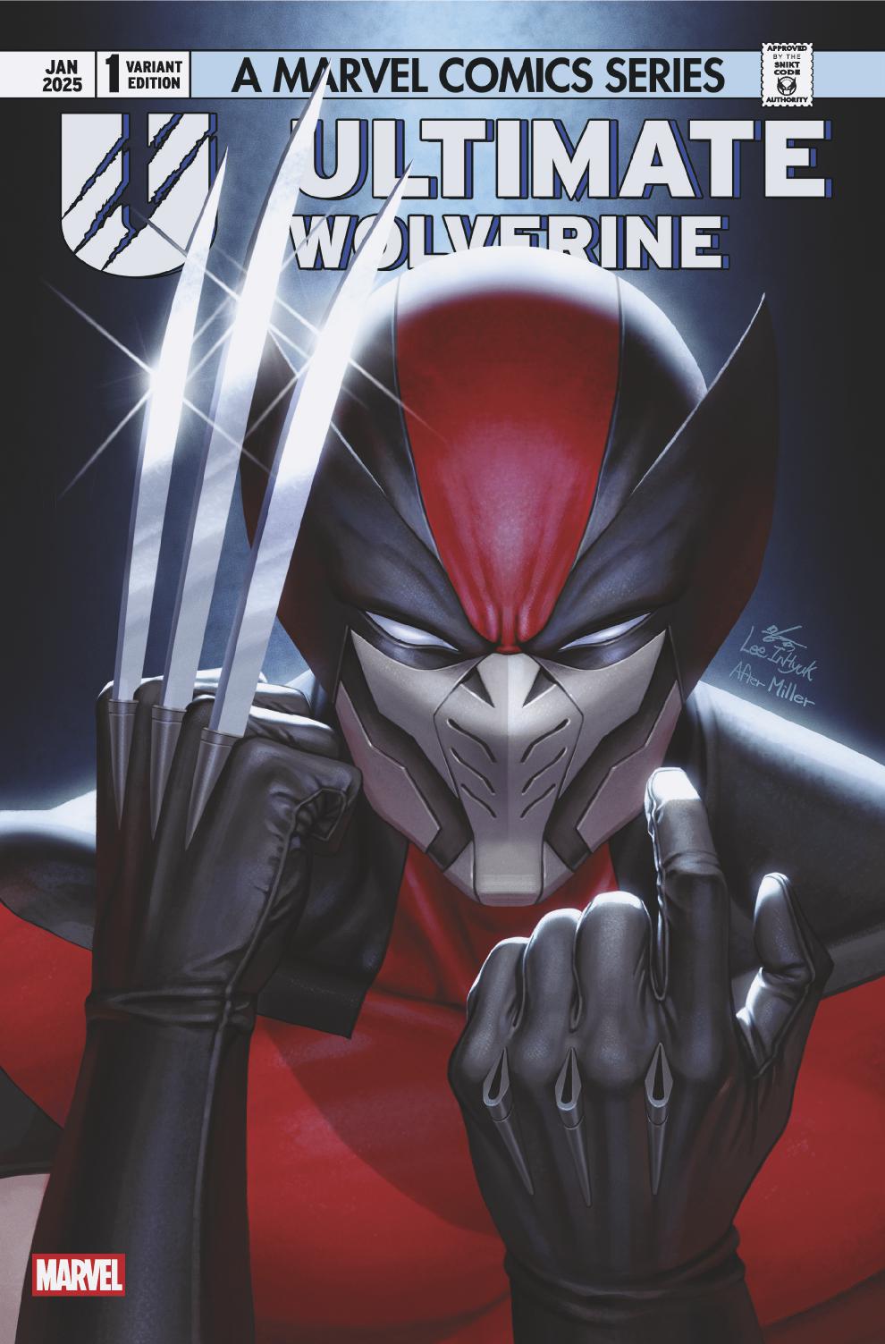 ULTIMATE WOLVERINE 1 INHYUK LEE HOMAGE VARIANT– The Comic Mint
