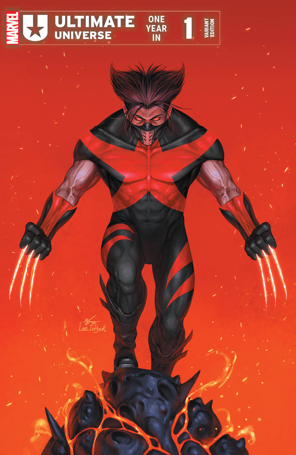 ULTIMATE UNIVERSE ONE YEAR IN 1 INHYUK LEE FIRST ULTIMATE WOLVERINE VA