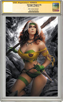 ROGUE : THE SAVAGE LAND 1 WARREN LOUW VARIANTS