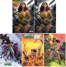 ROGUE : THE SAVAGE LAND 1 WARREN LOUW VARIANTS