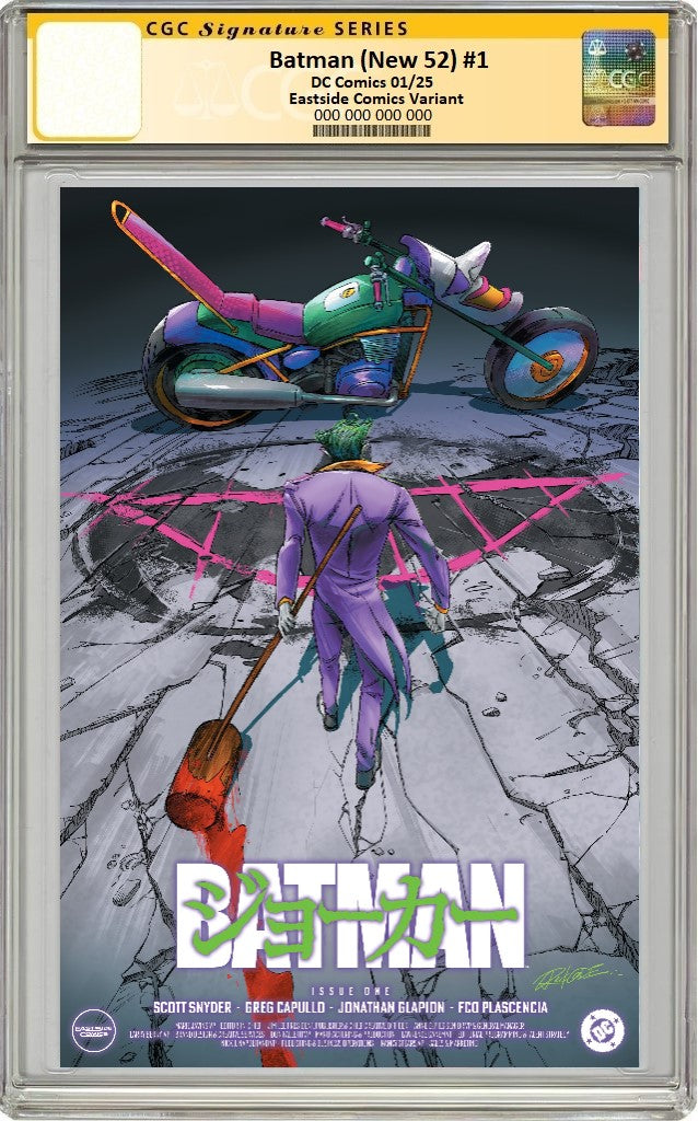 BATMAN 1 (NEW 52) REDCODE JOKER AKIRA HOMAGE VARIANT– The Comic Mint