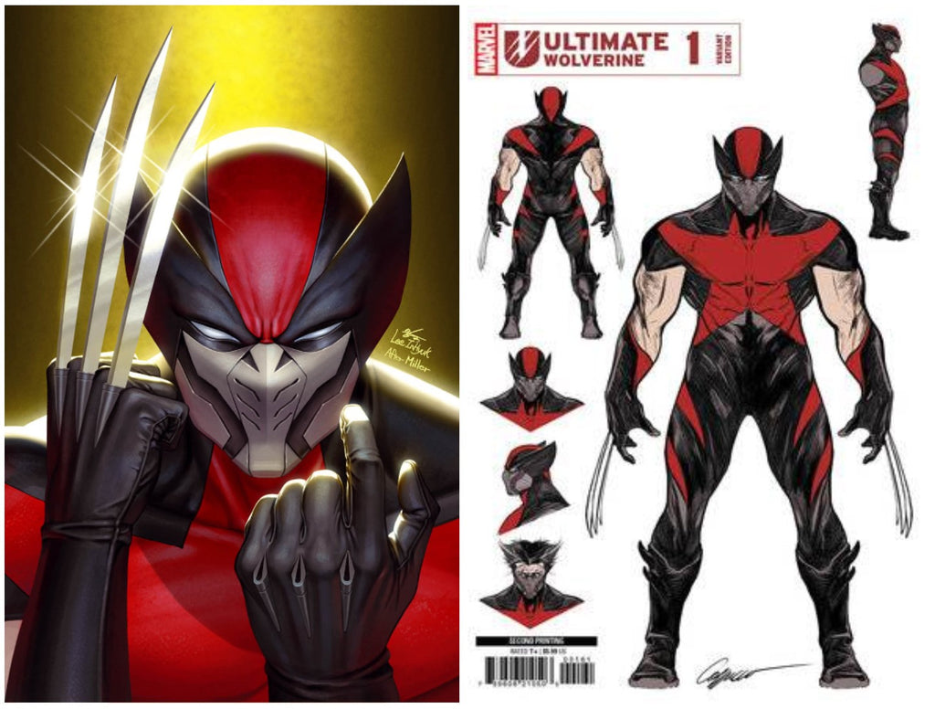 ULTIMATE WOLVERINE 1 INHYUK LEE GOLD VIRGIN VARIANT– The Comic Mint