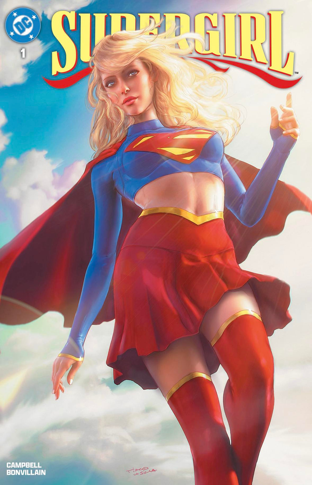 SUPERGIRL 1 TIAGO DA SILVA VARIANT– The Comic Mint
