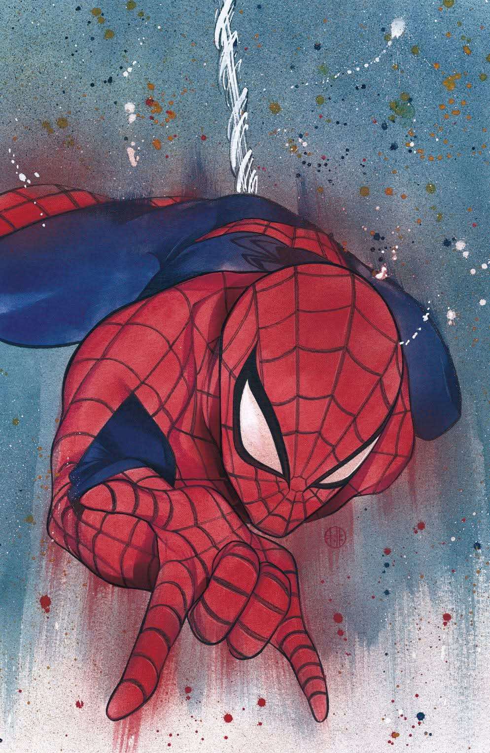 AMAZING SPIDER-MAN 1 SDCC PEACH MOMOKO VIRGIN FOIL VARIANT– The