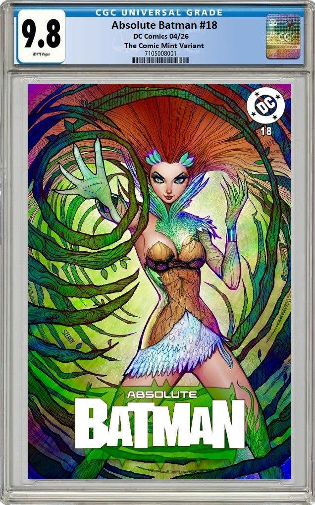 ABSOLUTE BATMAN 18 NATHAN SZERDY POISON IVY VARIANT– The Comic Mint