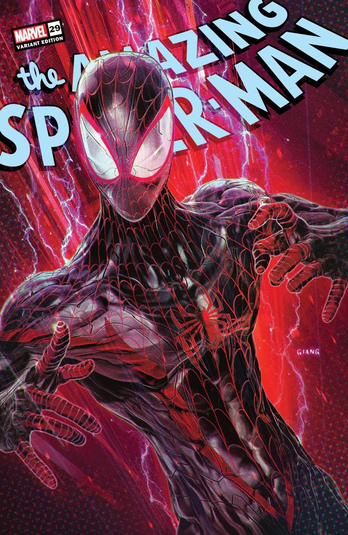 【アメコミリーフ】Amazing Spiderman サインド AMAZING SPIDER-MAN 32 TAKASHI OKAZAKI SPIDER-PUNK VARIANT