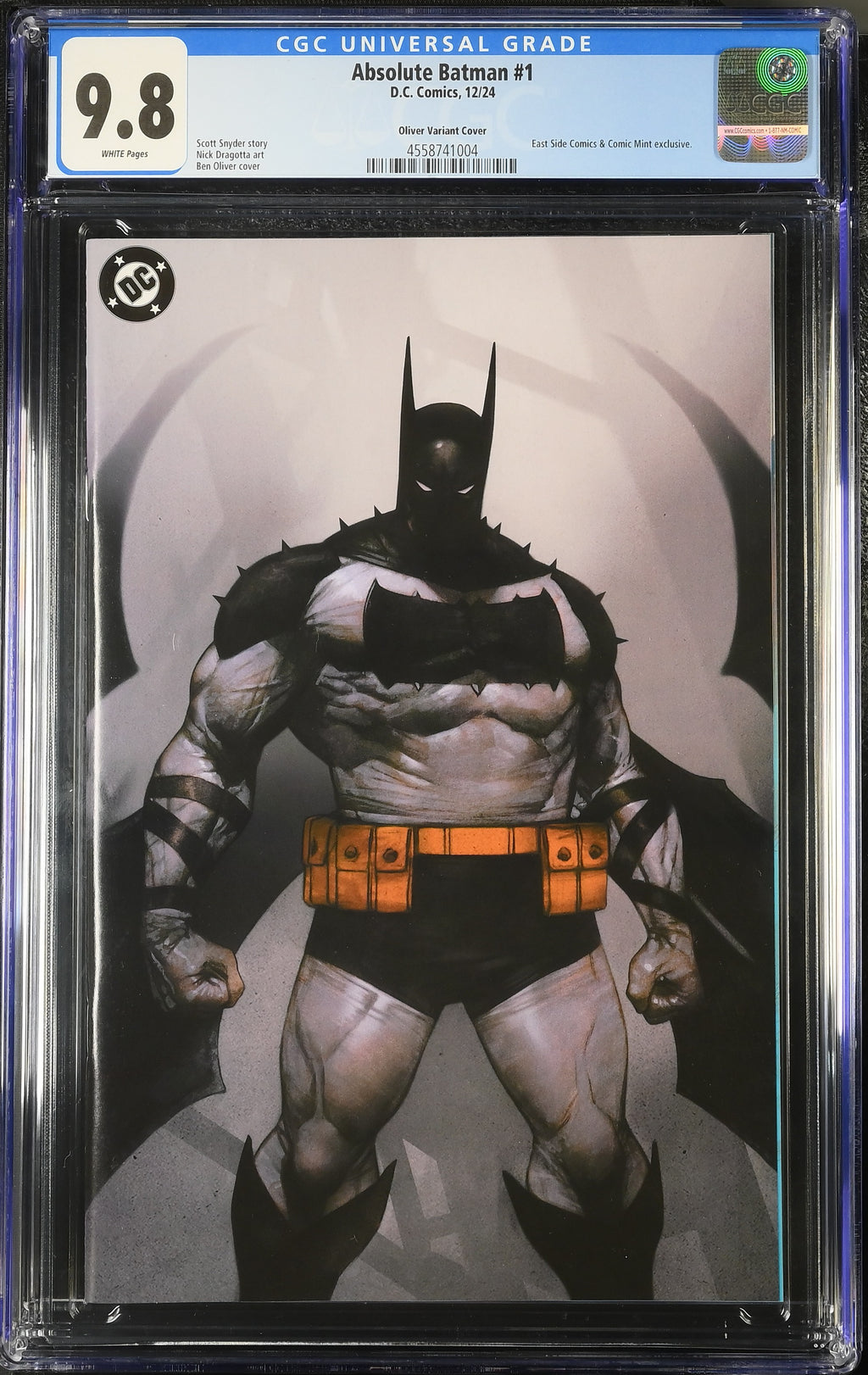 ケンケンページ ABSOLUTE BATMAN #1 BEN OLIVER MEGACON VARIANT CGC 9.8– The Comic Mint