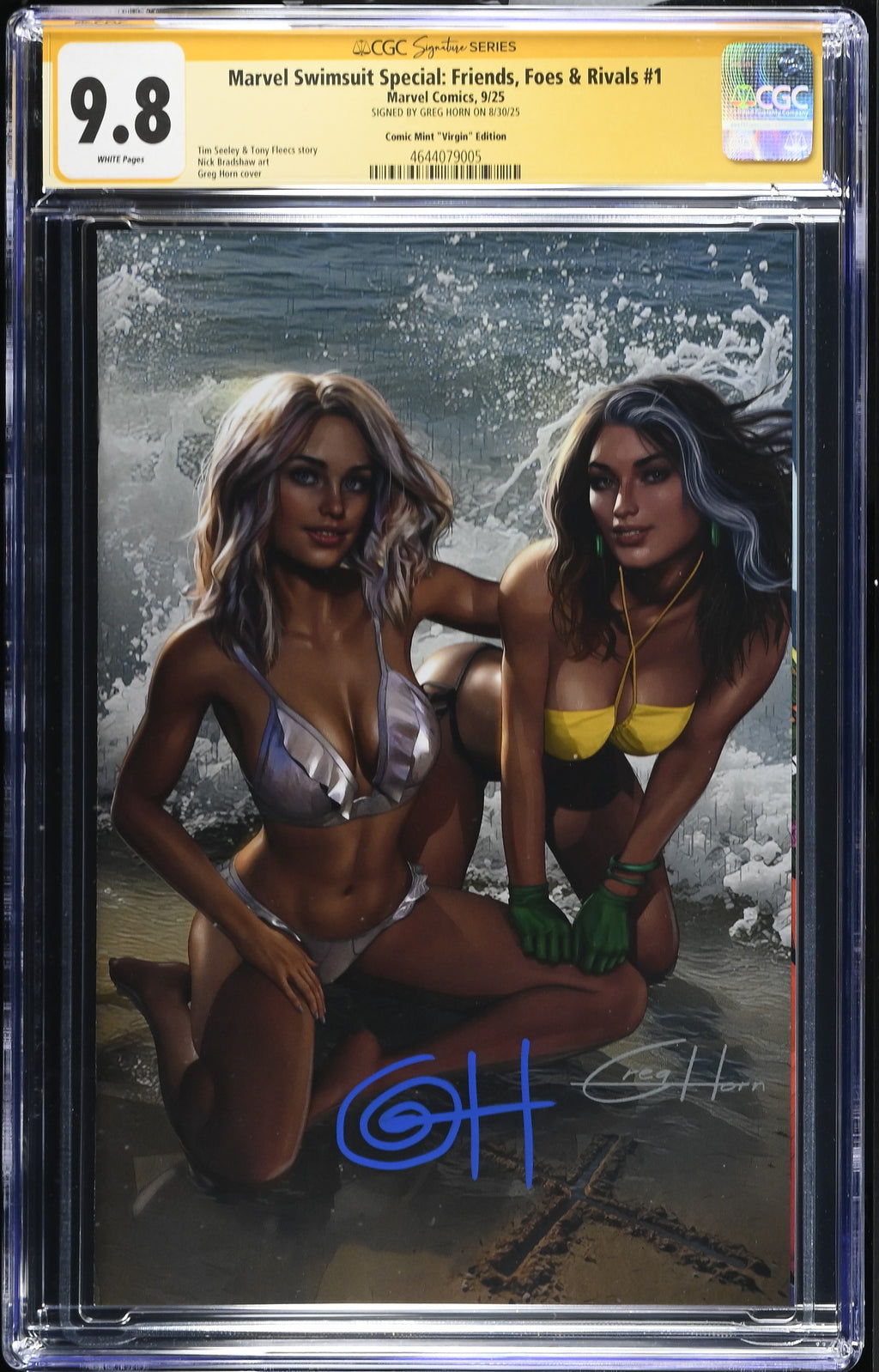 MARVEL SWIMSUIT SPECIAL: FRIENDS, FOES & RIVALS #1 VIRGIN VARIANT