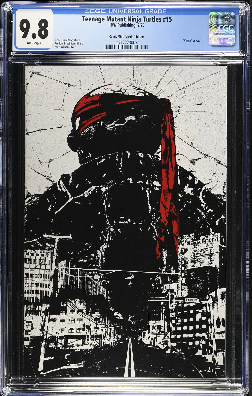 TEENAGE MUTANT NINJA TURTLES #15 TCM MATT WILSON MEGACON VARIANT