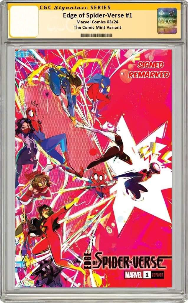 アメコミリーフ Edge of Spider-Verse #1 CGC 9.8 アメコミリーフ Edge of Spider-Verse #1 CGC 9.8