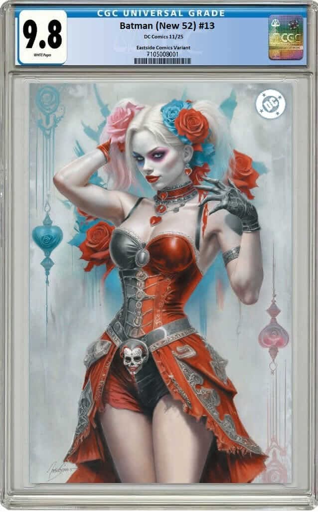 BATMAN 13 (NEW 52) NATALI SANDERS STEAMPUNK HARLEY QUINN VARIANT