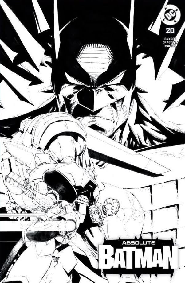 ABSOLUTE BATMAN 20 SDCC PHILIP TAN ANIME ROBINS INKS VARIANT– The