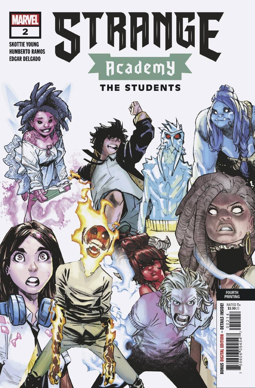 STRANGE ACADEMY #2 FOURTH PRINT– The Comic Mint