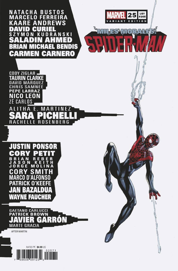 MILES MORALES: SPIDER-MAN #25 BAGLEY VARIANT