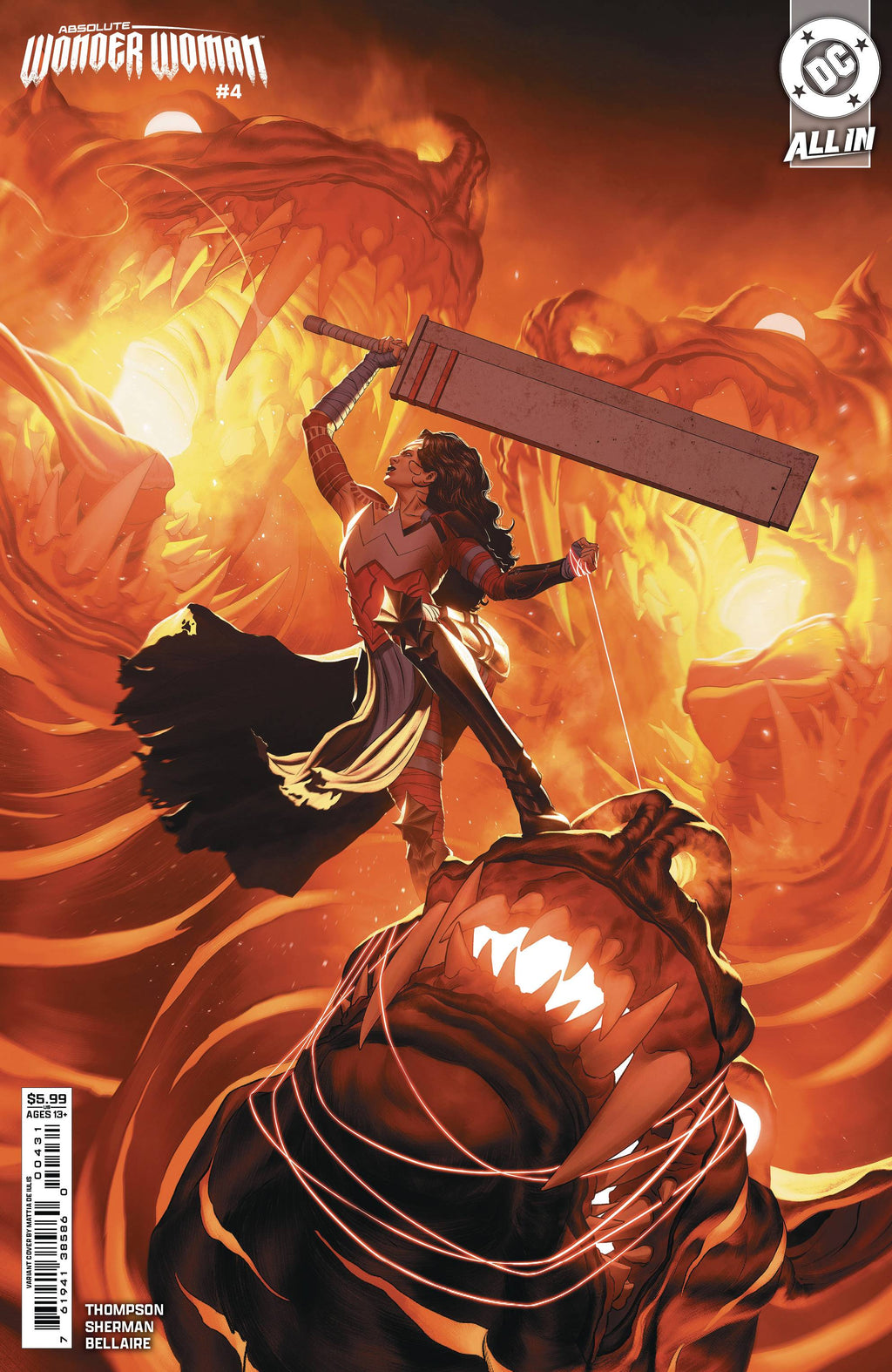 ABSOLUTE WONDER WOMAN #4 MATTIA DE IULIS COVER C– The Comic Mint