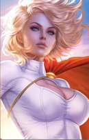 POWER GIRL 1 ARIEL DIAZ NYCC VIRGIN  FOIL VARIANT