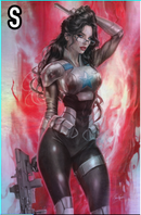 GI JOE 1 NATALI SANDERS NYCC BARONESS VIRGIN RED FOIL VARIANT