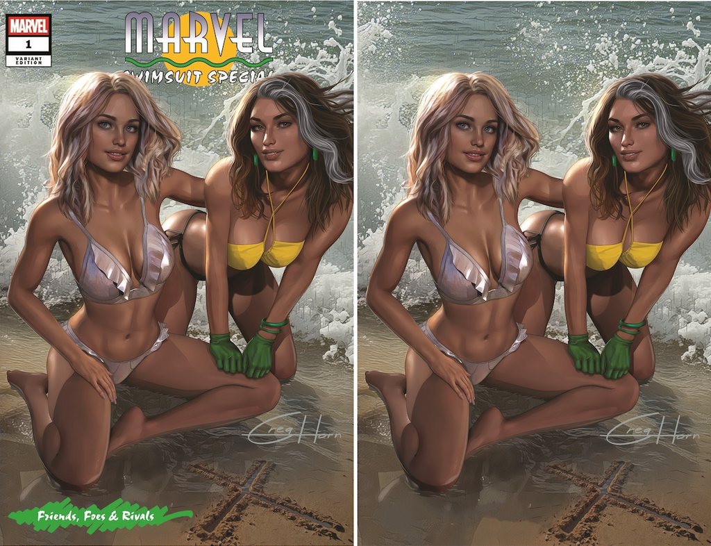 MARVEL SWIMSUIT SPECIAL GREG HORN WOMEN OF X VARIANT– The Comic Mint