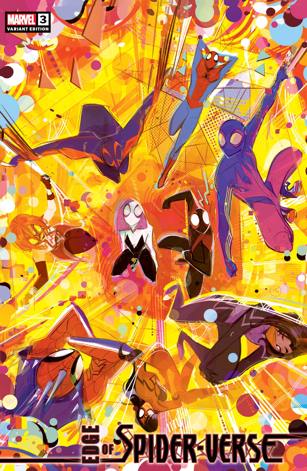 EDGE OF SPIDER-VERSE 3 NICOLETTA BALDARI VARIANT– The Comic Mint