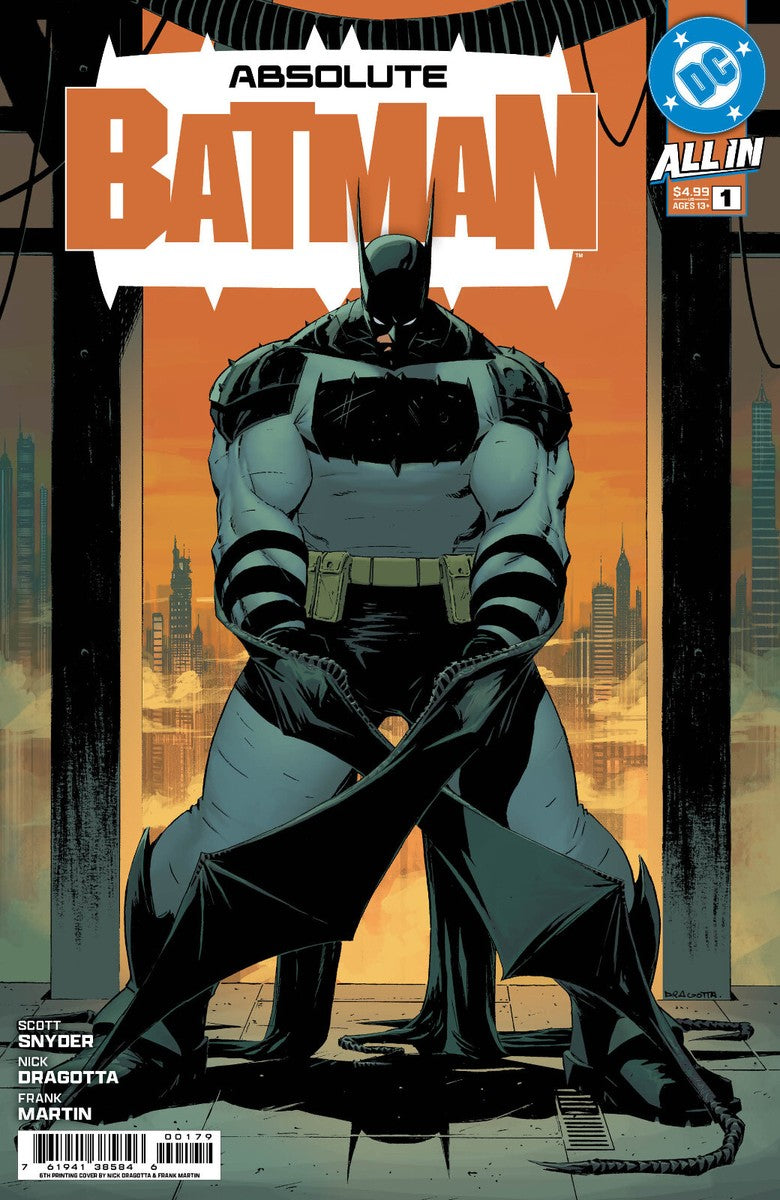 1st Six「アブソリュート・バットマン」 ニック・ドラゴッタ ABSOLUTE BATMAN #1 6th PRINT NICK DRAGOTTA– The Comic Mint