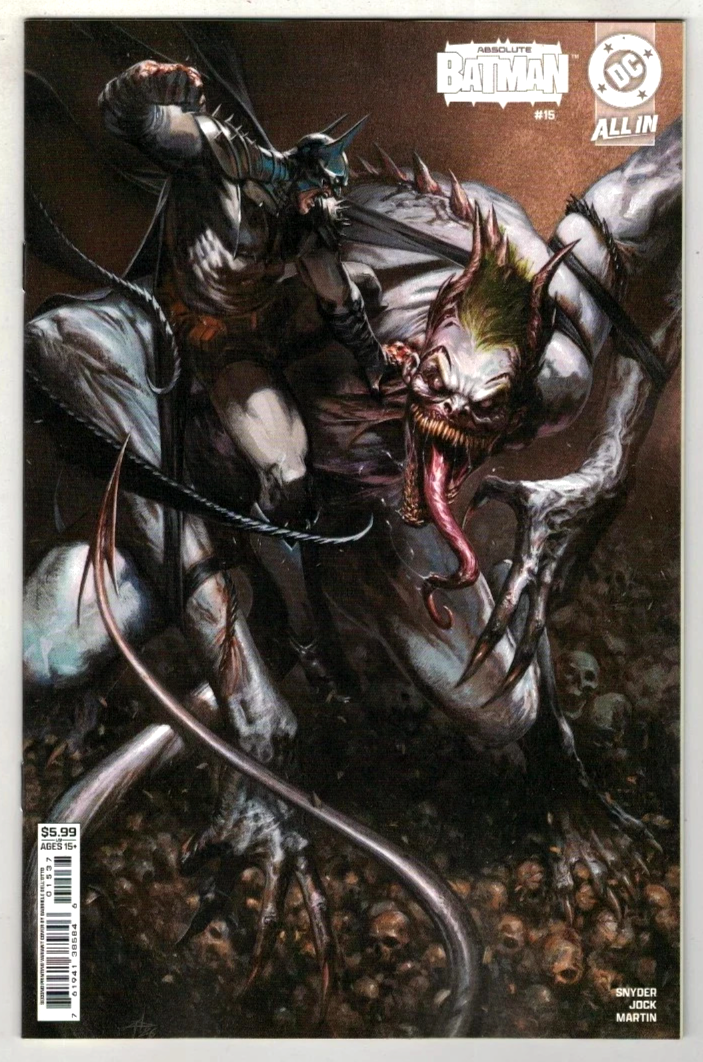 BAT JOKE GARGAMON ワンオフ作品 ABSOLUTE BATMAN 15 DELL'OTTO SECOND PRINT VARIANT– The Comic Mint