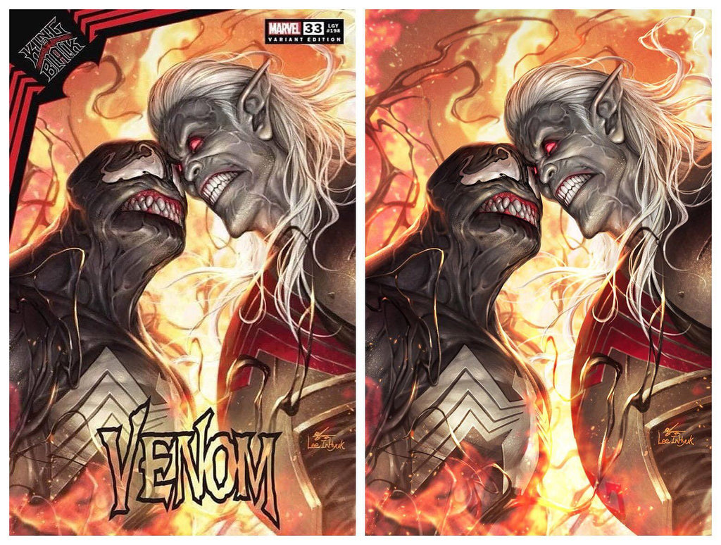 VENOM 33 INHYUK LEE VENOM VS KNULL VARIANT