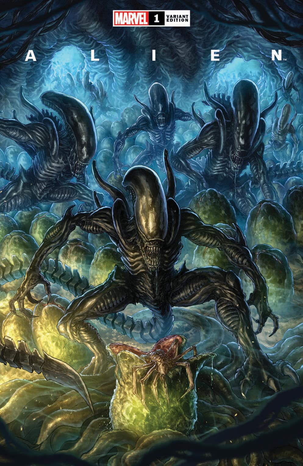 ALIEN 1 ALAN QUAH VARIANTS– The Comic Mint