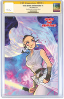 STAR WARS ADVENTURES 1 ROSE BESCH C2E2 REY VARIANT