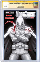 MOON KNIGHT BLACK WHITE AND BLOOD 1 INHYUK LEE VARIANT