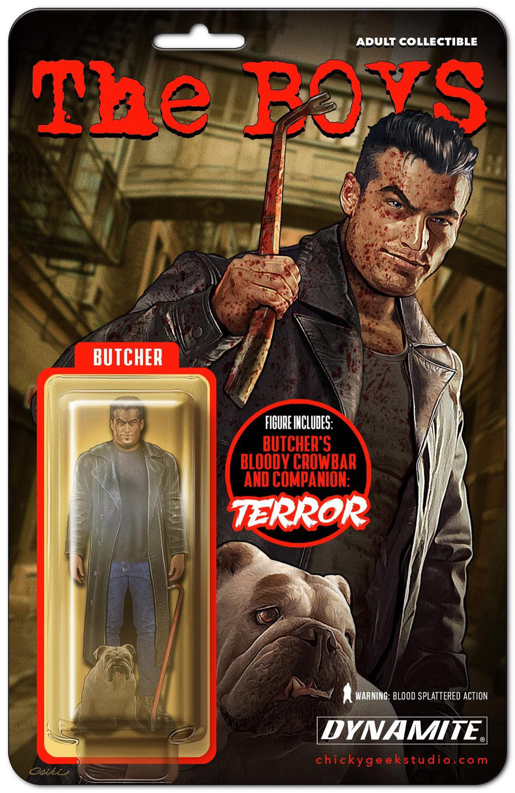 THE BOYS #1 ROB CSIKI BUTCHER ACTION FIGURE VARIANT– The Comic Mint