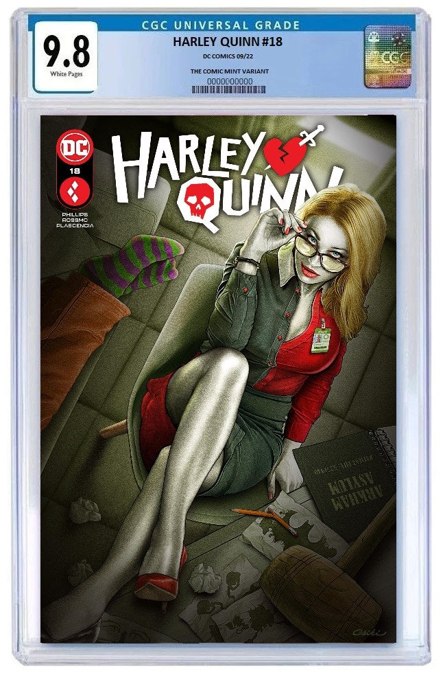 HARLEY QUINN #18 ROB CSIKI VARIANT LIMITED 300 COPIES WITH offers COA