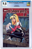 EDGE OF SPIDER-VERSE 2 CHRISSIE ZULLO SPIDER-GWEN VARIANT