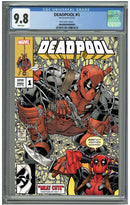 DEADPOOL 1 TODD NAUCK ANTI-HOMAGE VARIANT