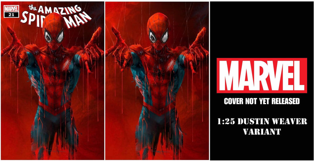 AMAZING SPIDER-MAN 21 IVAN TAO DRIP VARIANT– The Comic Mint