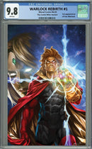 WARLOCK REBIRTH 1 SKAN SRISUWAN INFINITY GAUNTLET VARIANTS