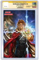 WARLOCK REBIRTH 1 SKAN SRISUWAN INFINITY GAUNTLET VARIANTS