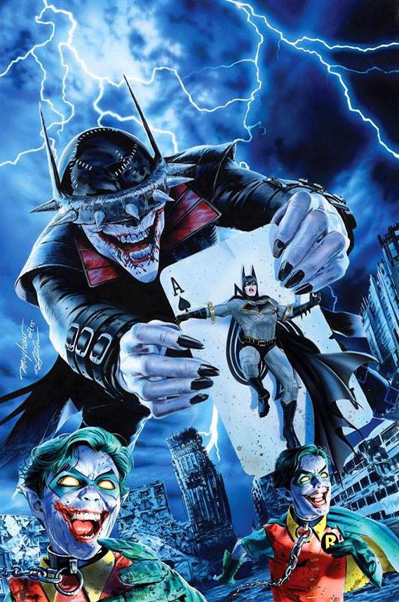 BATMAN WHO LAUGHS 1 MIKE MAYHEW VIRGIN VARIANT– The Comic Mint
