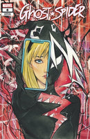 GHOST SPIDER 8 PEACH MOMOKO GWENOM RETURNS VARIANT - The Comic Mint