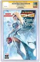 THE INVINCIBLE IRON MAN 5 IVAN TAO EMMA FROST VARIANT