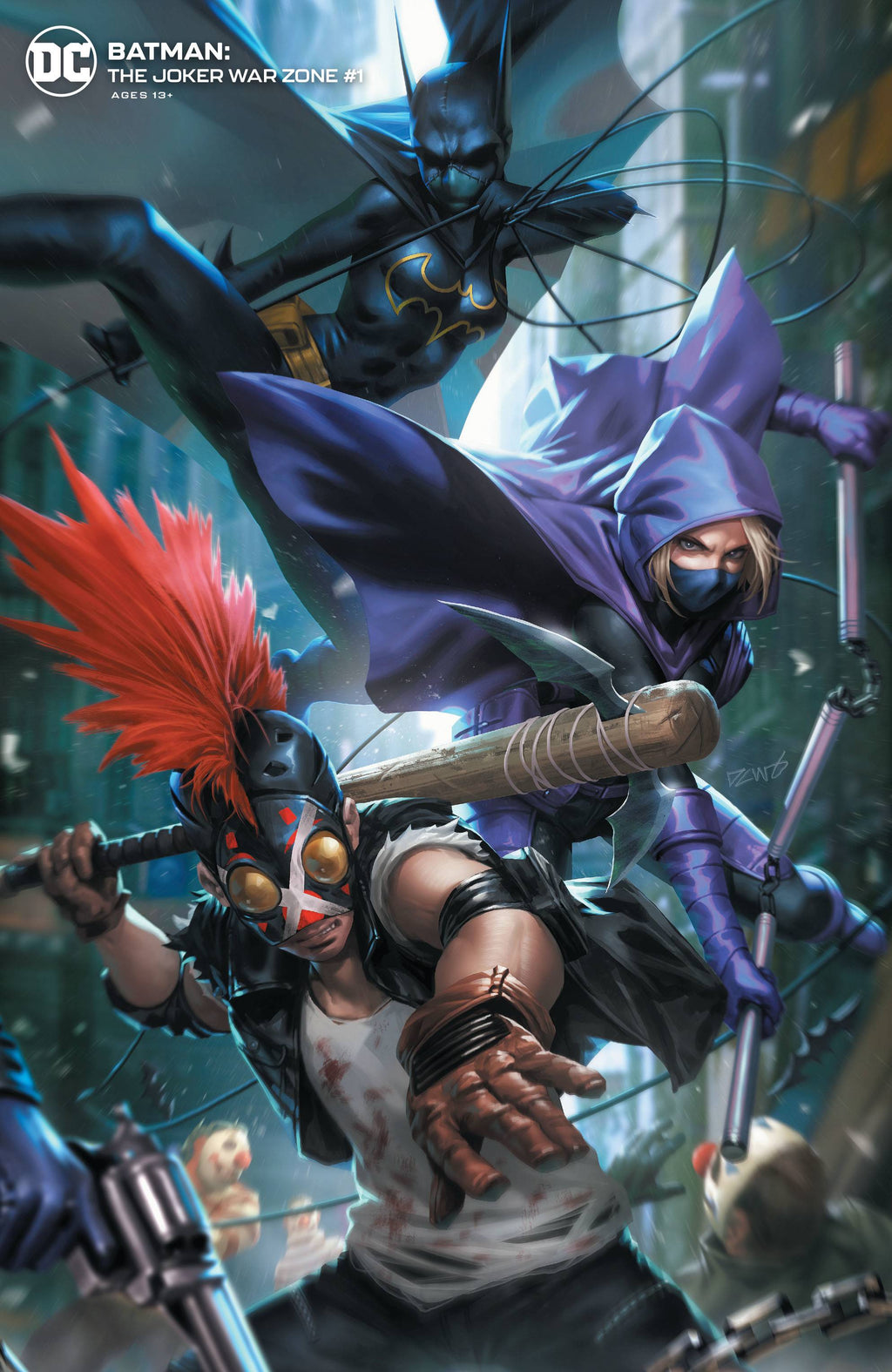 BATMAN: THE JOKER WAR ZONE #1 DERRICK CHEW VARIANT– The Comic Mint