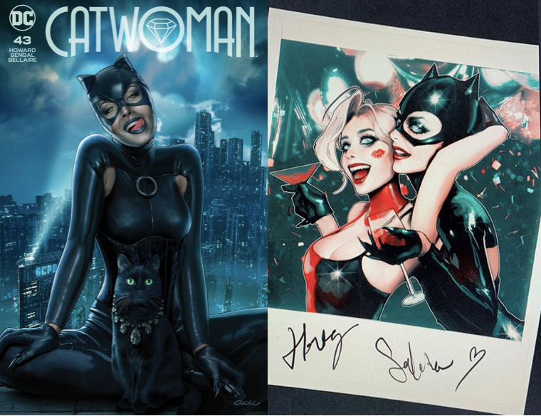 Catwoman #43 1:25 2024 SOZOMAIKA NM+ Harley Quinn Incentive Variant